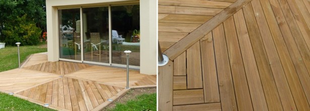 Terrasse en bois à Angers 49