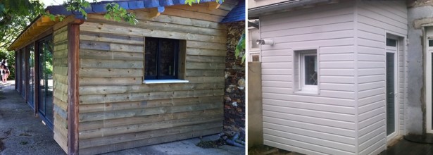 Bardage bois et composite à Angers 49